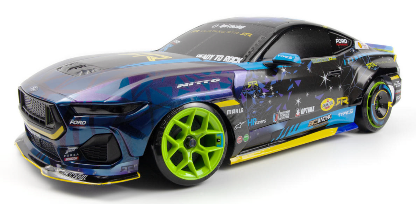 HPI Stage-D10 1/10 2WD Brushed RTR Drift Car w/Ford Mustang GT RTR S650 Body (Vaughn Gittin Jr.)
