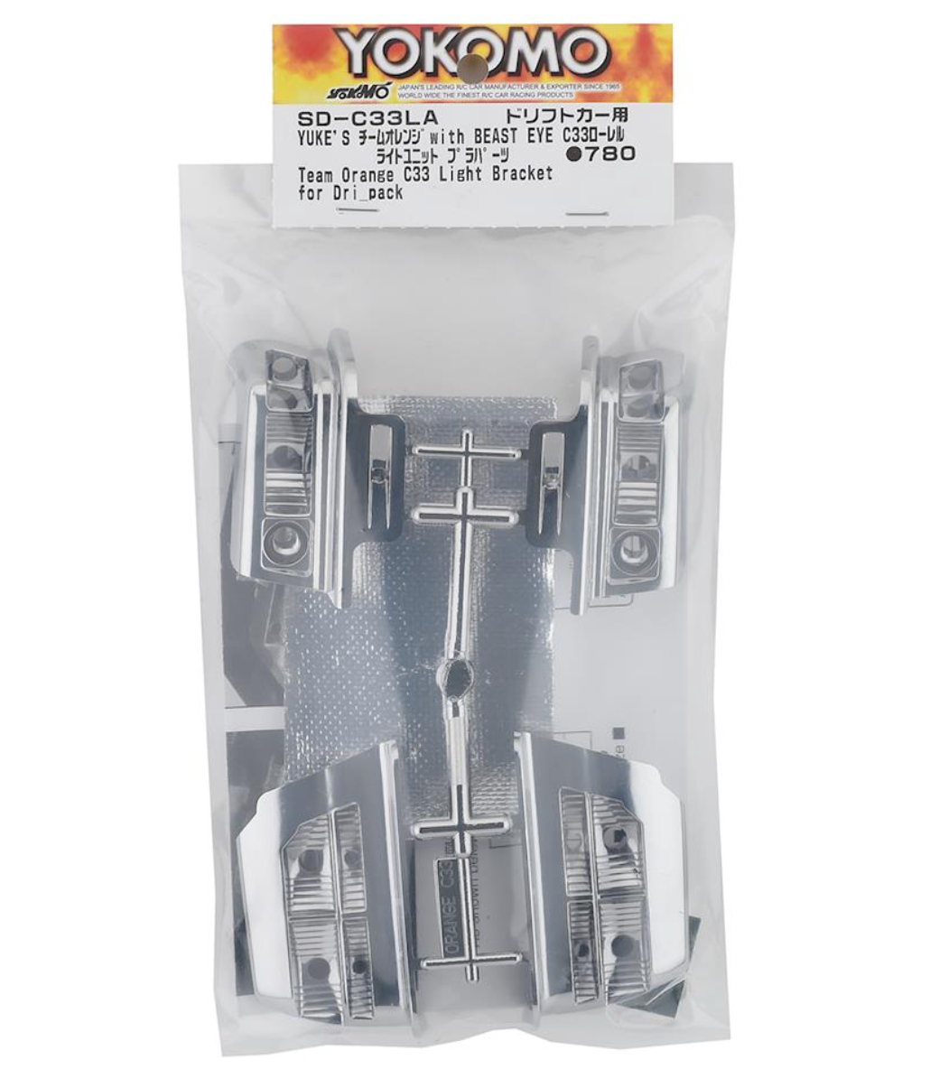 Yokomo Yukes Team Orange Beast Eye C33 Light Buckets