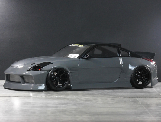 Pandora RC 1/10 Nissan Fairlady Z Z33 ORIGIN Labo. Drift Body Set (Clear) (257-260mm)