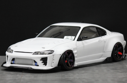 Pandora RC 1/10 Nissan Silvia S15 BLS BN-Sports Drift Body Set (Clear) (257-260mm)
