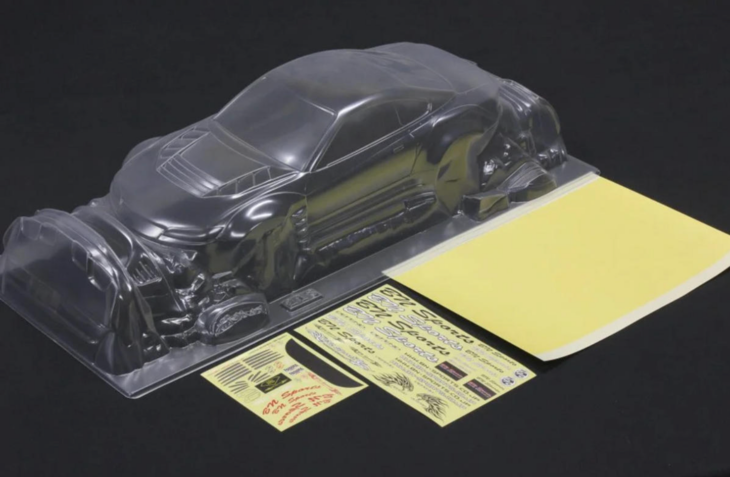 Pandora RC 1/10 Nissan Silvia S15 BLS BN-Sports Drift Body Set (Clear) (257-260mm)