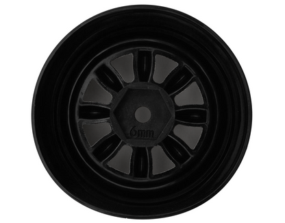 Hayashi Garage Pana 8-Spoke Multipiece Style 1/10 Drift Wheels (Gold) (2) (6mm Offset) w/12mm Hex