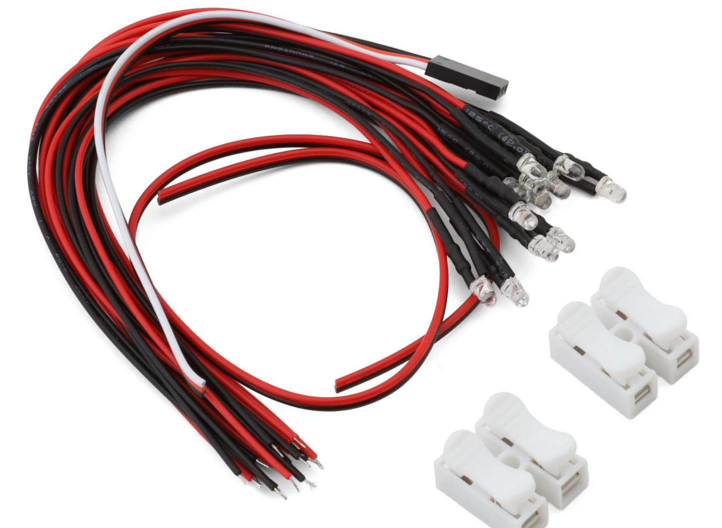 Yokomo Toyota Corolla Levin (AE86) 2-Door LED Light Set w/Quick Connectors