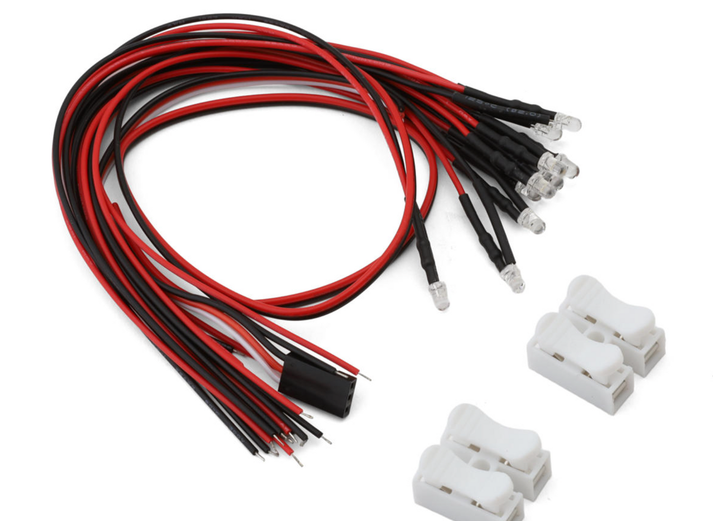Yokomo Toyota Sprinter Trueno (AE86) 3-Door LED Light Set w/Quick Connectors