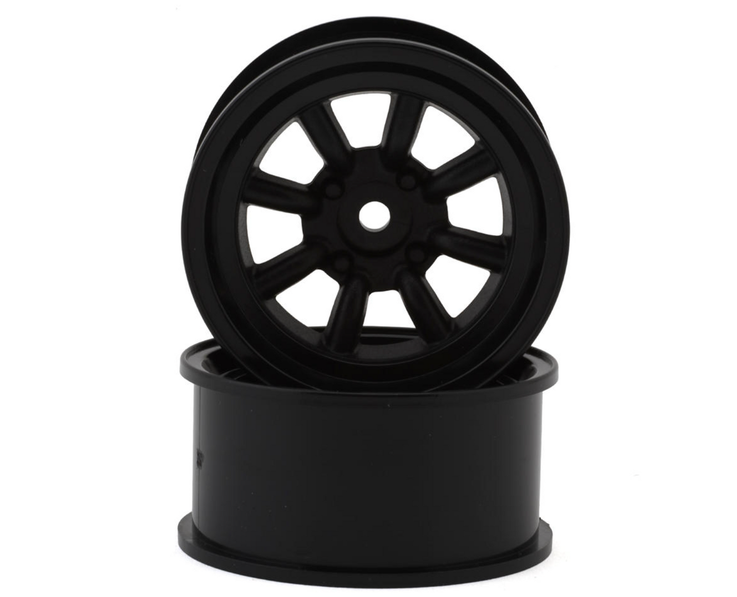Topline RS Watanabe 1/10 Drift Wheels (Black) (2) (7mm Offset)