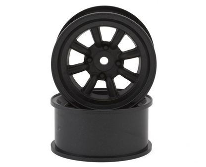 Topline RS Watanabe 1/10 Drift Wheels (Grey) (2) (5mm Offset)