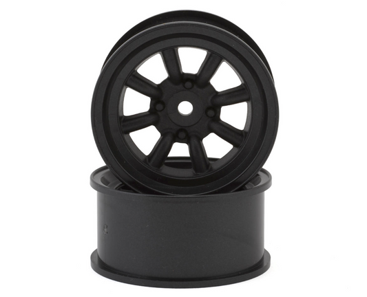 Topline RS Watanabe 1/10 Drift Wheels (Grey) (2) (5mm Offset)