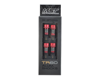 MST TR60 Alum. damper set (red) (4)