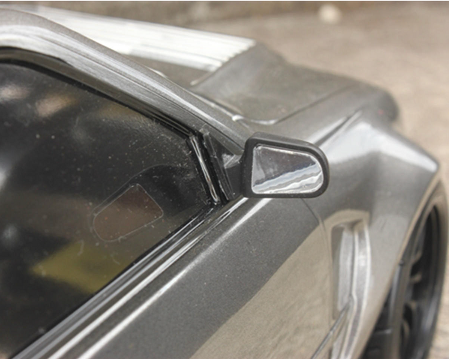 Pandora RC 1/10 Scale Side Mirror Set (Standard) (Miniature Scale Drift Accessory)