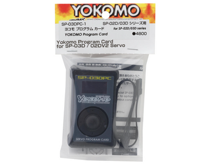 Yokomo SP-02DV2/03DV2 Drift Servo Program Card