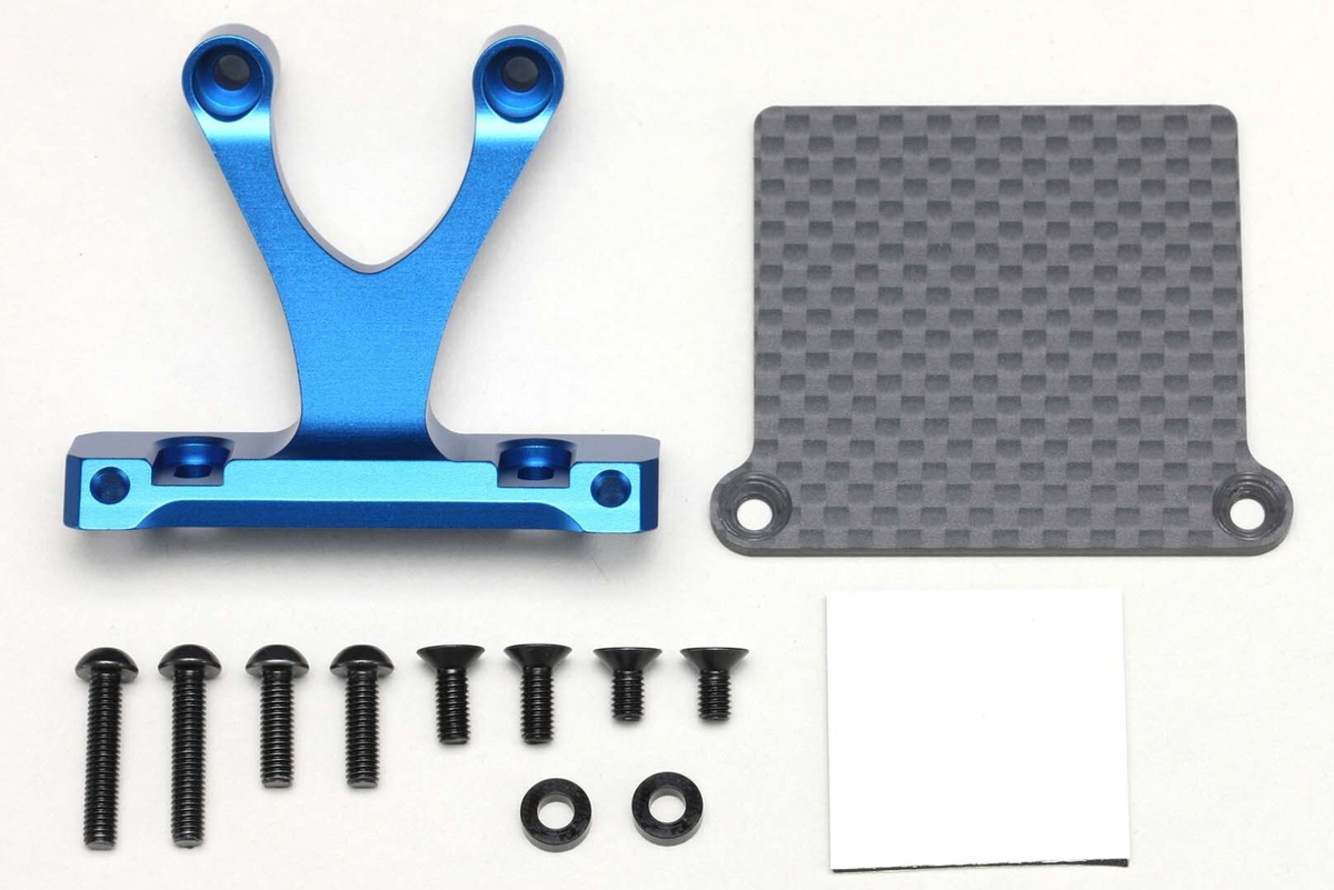 Yokomo Rear ESC Mount set (Blue)(Y2-REM-BL)