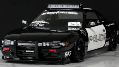 Pandora RC 1/10 Scale Decal Sheet (Police) (Miniature Scale Drift Accessory)