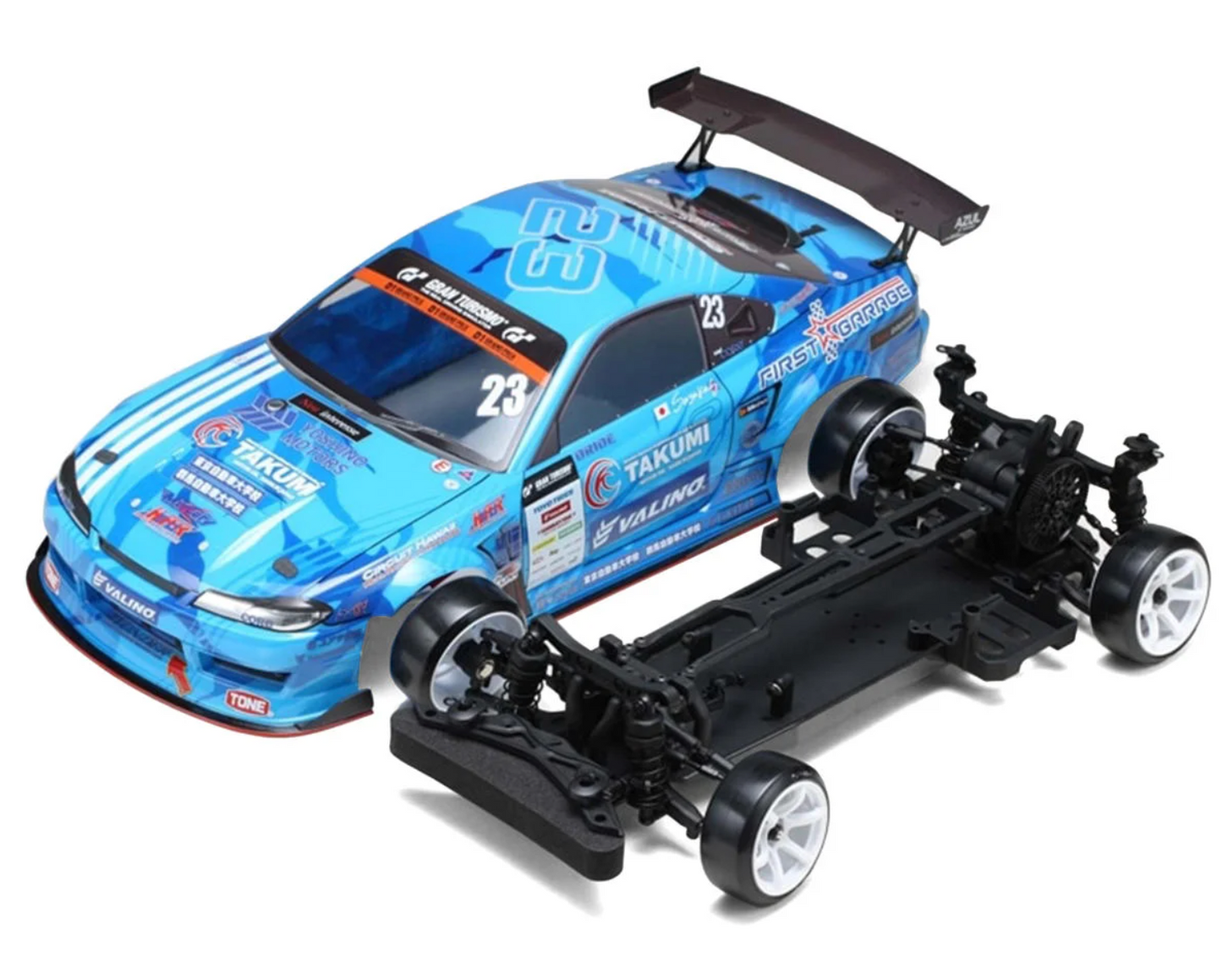 Yokomo RD2.0 "Rookie Drift" 1/10 RWD Drift Car Kit (Clear) w/Mercury Sayaka Special S15 Body