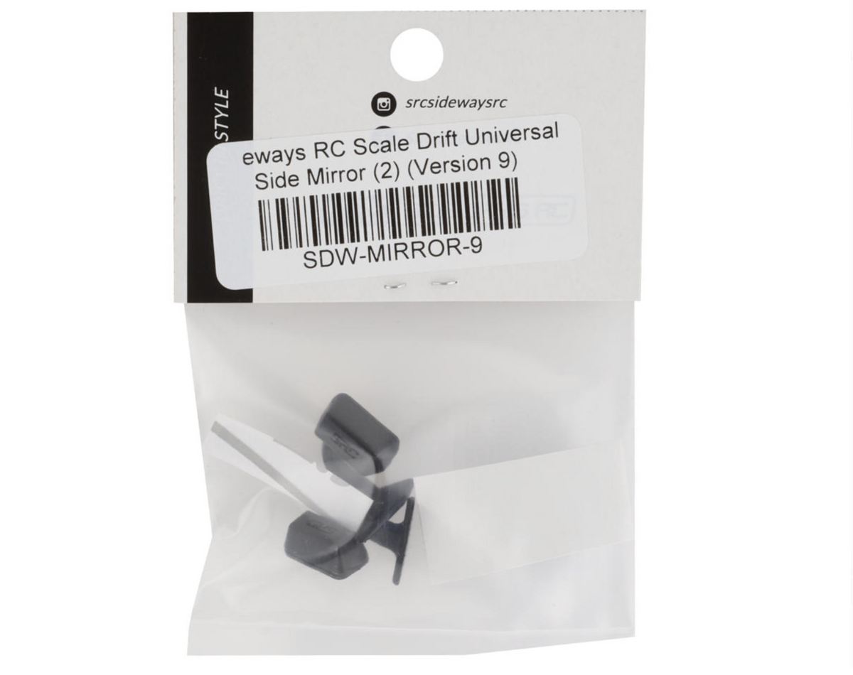 Sideways RC Scale Drift Universal Side Mirror (2) (Version 9)