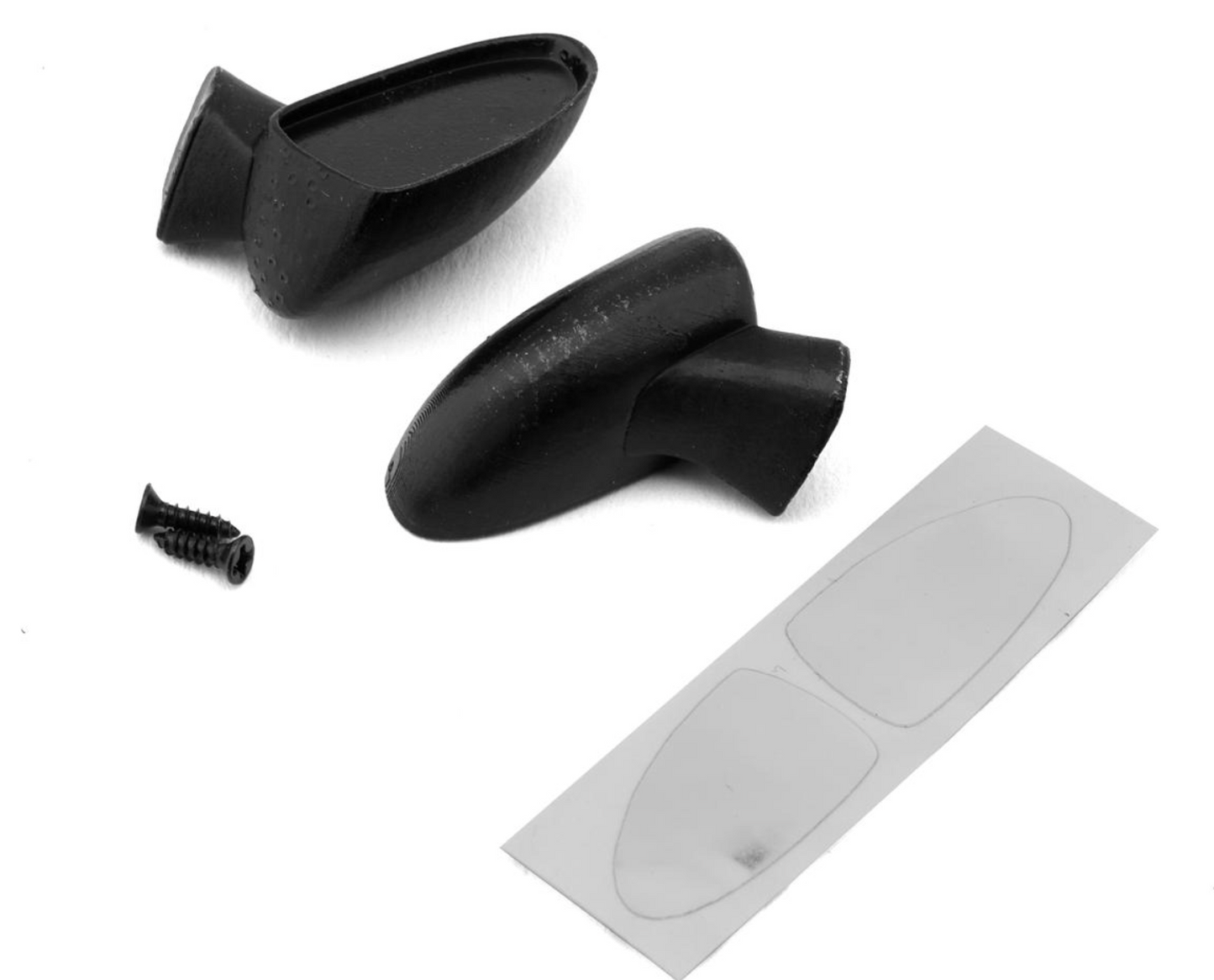 Sideways RC Scale Drift 1/10 GR86 Mirror Set (Black) (2)