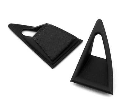 Sideways RC Yokomo Nissan Z Scale Drift Rear Window Intake