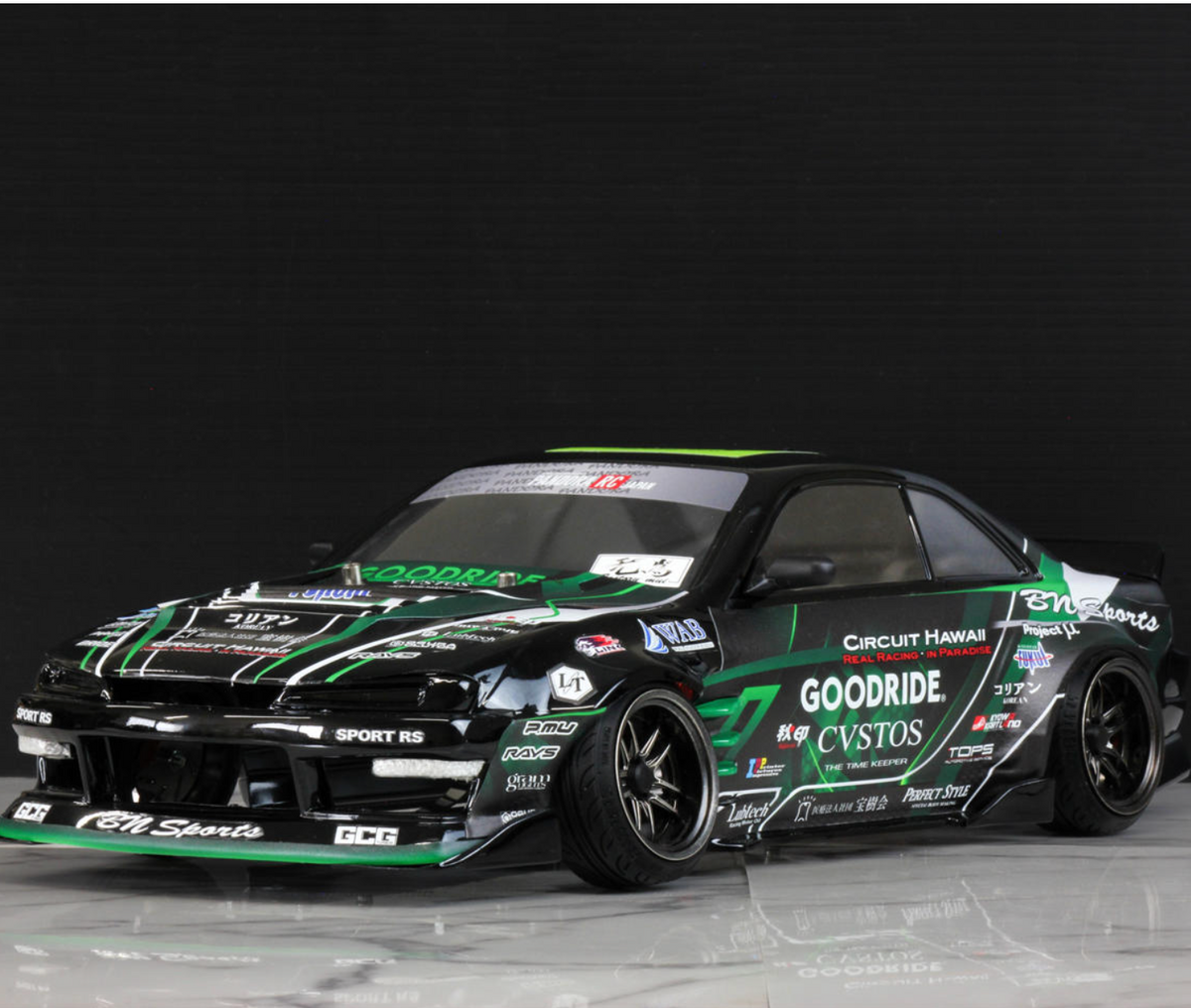 Pandora RC 1/10 Scale Decal Sheet (Jin Horino SPEC) (Miniature Scale Drift Accessory)