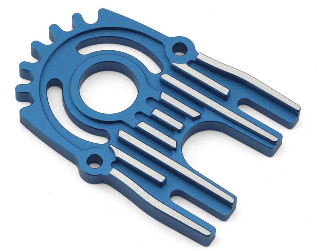 Yokomo RD/SD Aluminum Heatsink Motor Mount (Blue)