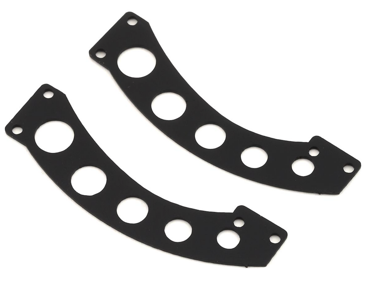 Sideways RC Scale Drift Custom Wing Mount (Black) (Style 12)