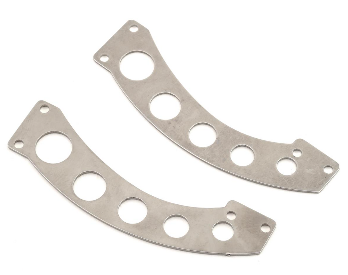 Sideways RC Scale Drift Custom Wing Mount (Silver) (Style 13)