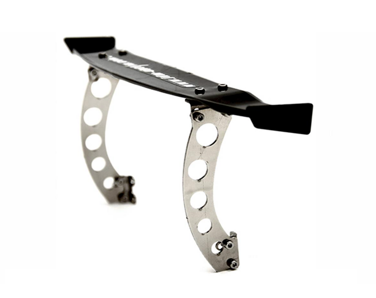 Sideways RC Scale Drift Custom Wing Mount (Silver) (Style 13)
