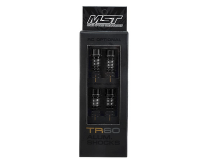 MST TR60 Alum. damper set (black) (4)