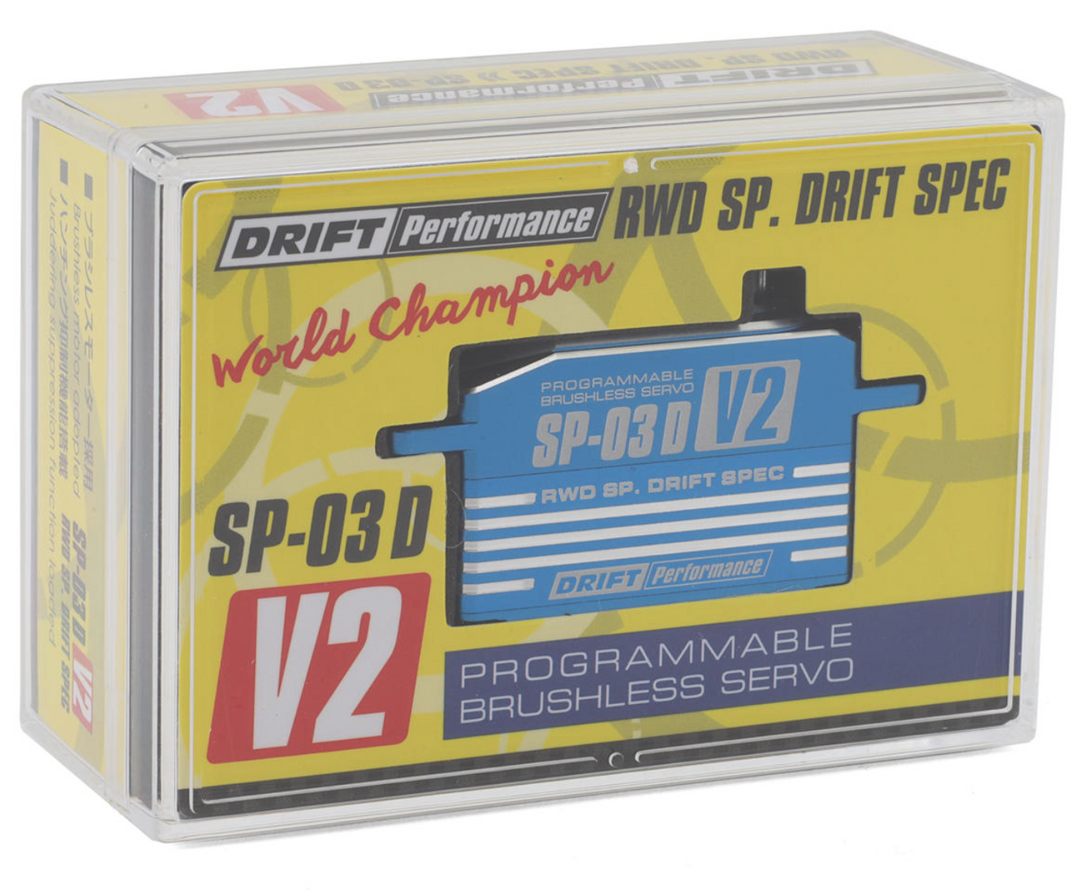 Yokomo SP-03 D V2 Programable Brushless Drift Servo (Blue) (High Voltage)