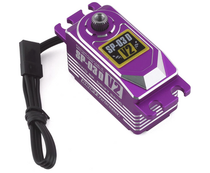 Yokomo SP-03 D V2 Programable Brushless Drift Servo (Purple) (High Voltage)