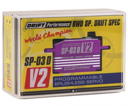 Yokomo SP-03 D V2 Programable Brushless Drift Servo (Purple) (High Voltage)