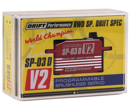 Yokomo SP-03 D V2 Programable Brushless Drift Servo (Red) (High Voltage)