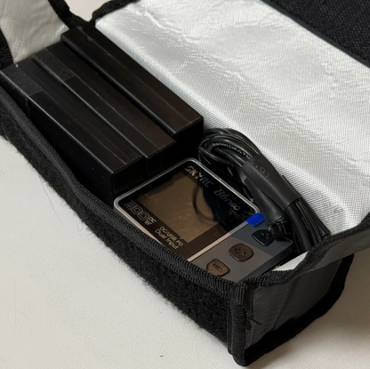 BIG SACK - Lipo Bag - Carrier (Fits 6 Shorty Batteries) [Scale Reflex] SR350-BLB