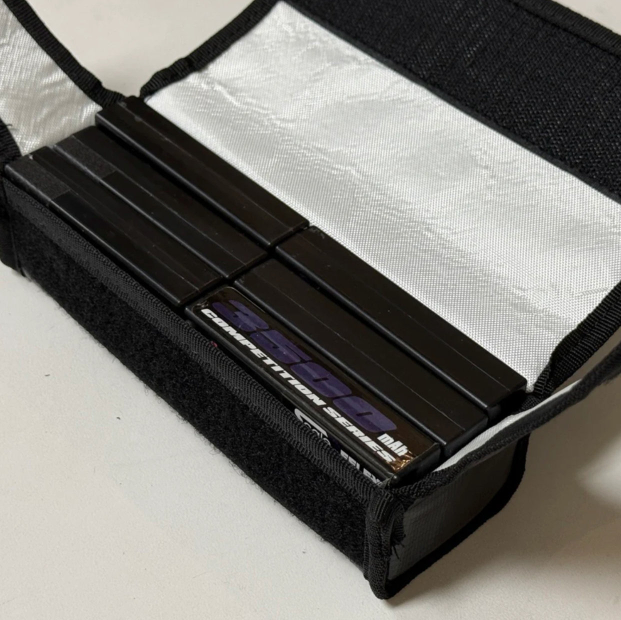 BIG SACK - Lipo Bag - Carrier (Fits 6 Shorty Batteries) [Scale Reflex] SR350-BLB