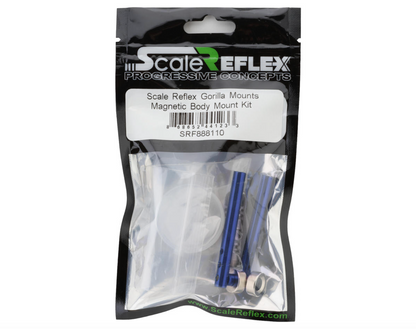 Scale Reflex Gorilla Mounts Magnetic Body Mount Kit (Blue)