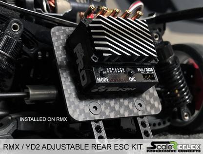 Adjustable Rear ESC KIT - YD2 RMX GALM SD RD (BLACK RED BLUE PURPLE) [Scale Reflex] 863500