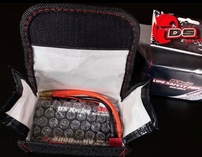 DS Racing – Lipo Safety Pouch – (Black) – #DSB-100LX