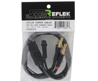 Scale Reflex Pro HD 2S Jumper Cable XT60 to 4/5mm Bullets