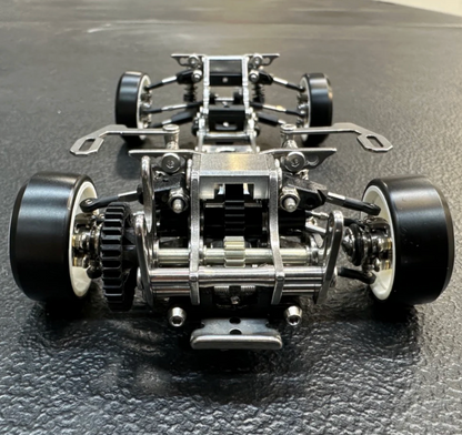 RTS v0 1-24 RWD Drift Chassis Kit - Almost Fully Assembled [Rhino Racing] RTS-2401-0