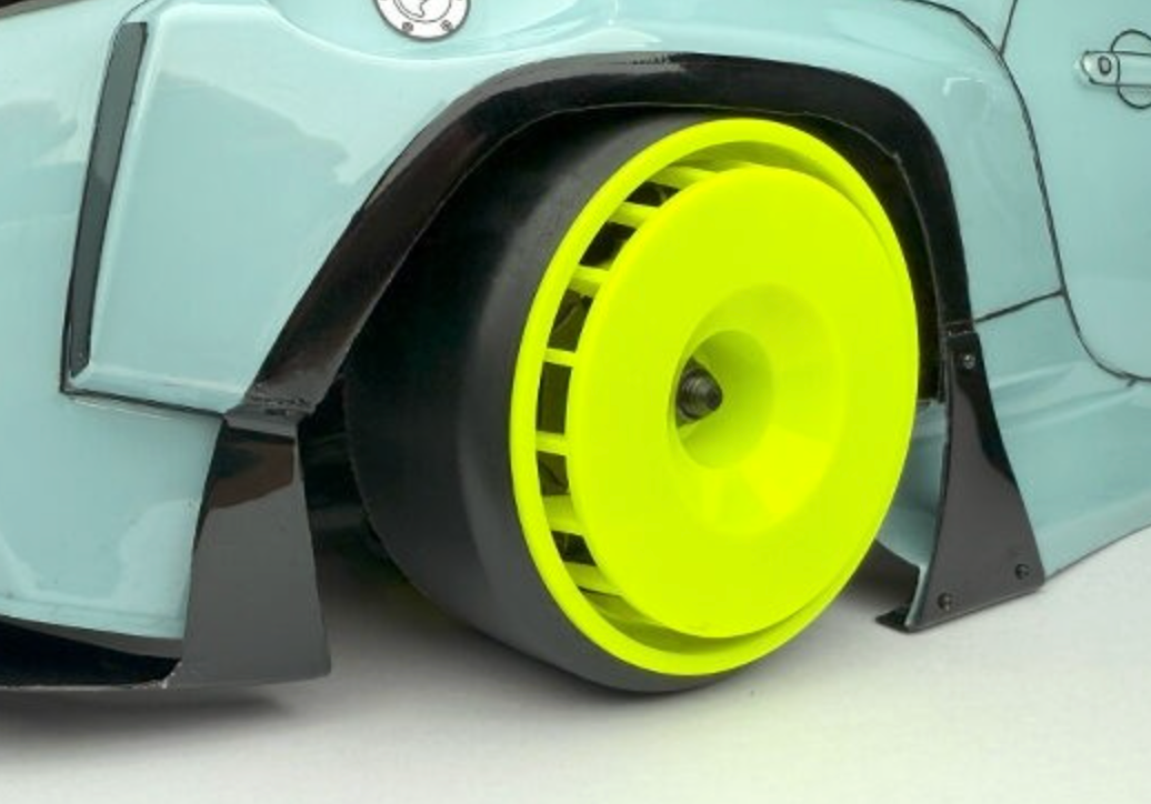 Reve D Drift Wheel "GA18" (Yellow Offset4 2Pcs.) (RW-GA18Y4)