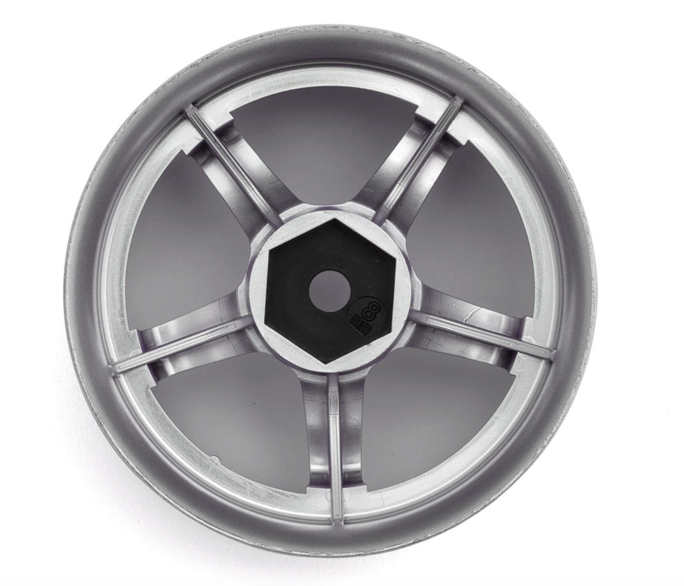 LAB Work Emotion T5R 1/10 2-Piece Concave Drift Wheels (Candy Purple) (2) (8mm Offset) w/12mm Hex