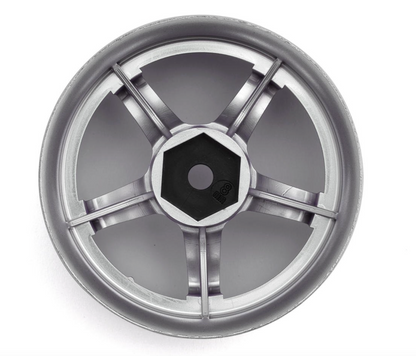 LAB Work Emotion T5R 1/10 2-Piece Concave Drift Wheels (Candy Purple) (2) (8mm Offset) w/12mm Hex