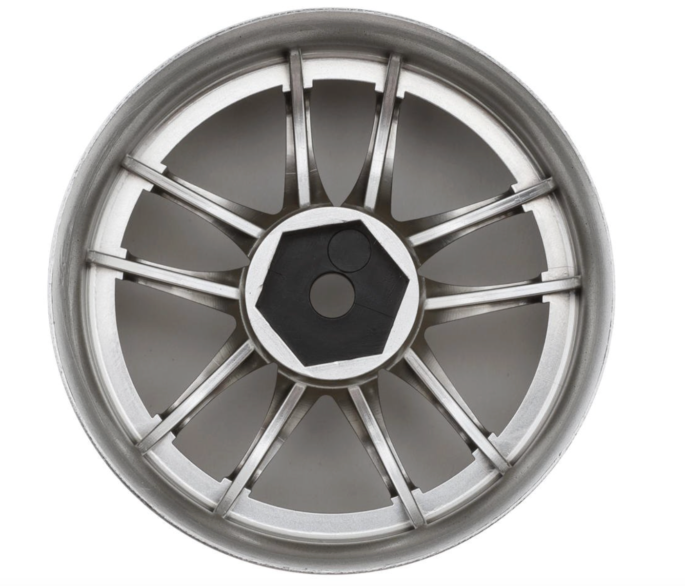 LAB Work Emotion CR3P 1/10 Drift Wheels (Matte Carbon/Bronze) (2) (6mm Offset) w/12mm Hex