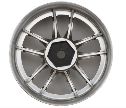 LAB Work Emotion CR3P 1/10 Drift Wheels (Matte Carbon/Bronze) (2) (6mm Offset) w/12mm Hex