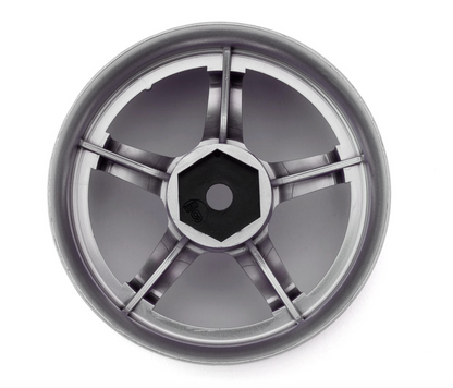 LAB Work Emotion T5R 1/10 2-Piece Concave Drift Wheels (Candy Purple) (2) (6mm Offset) w/12mm Hex