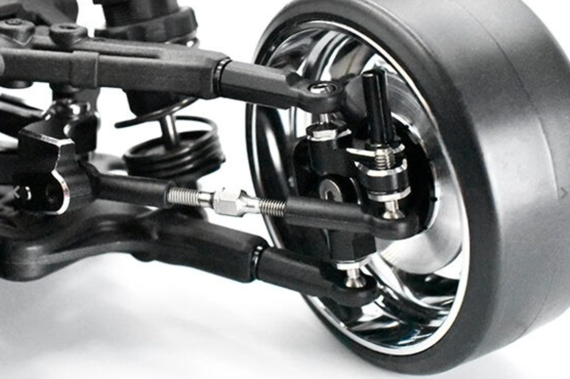 REVE D TITANIUM SLIM TIE ROD SET 28mm (TURNBUCKLE 38-46mm 2pcs.)