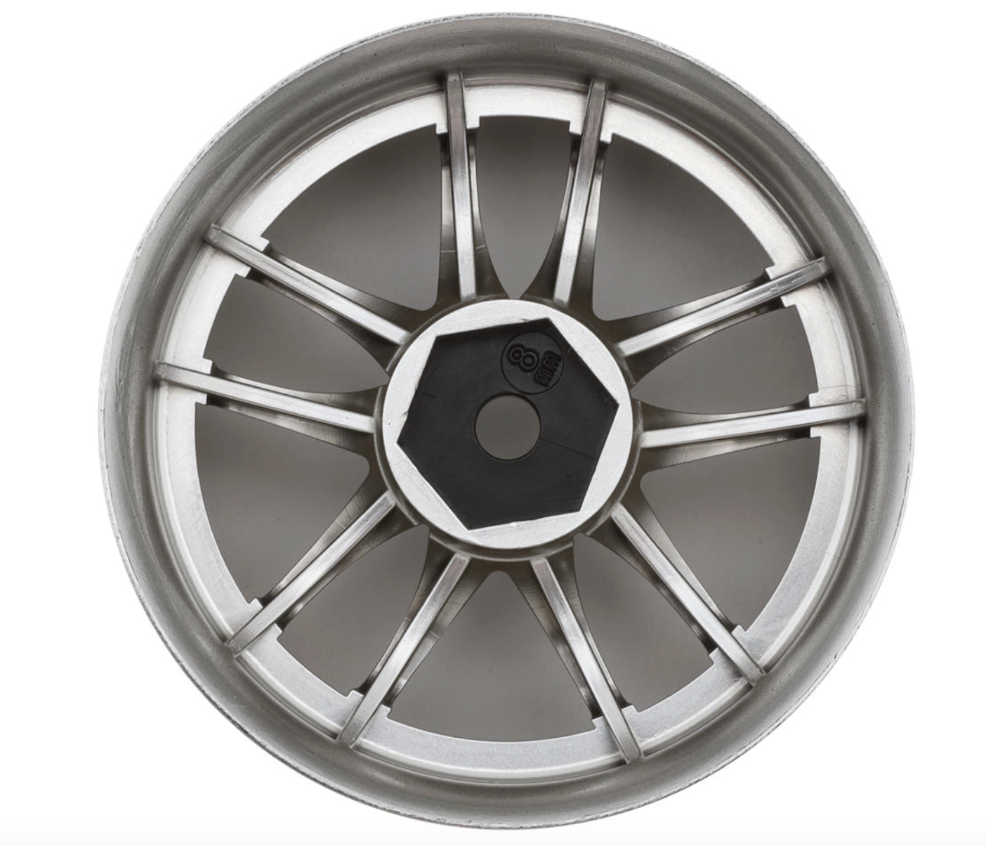 LAB Work Emotion CR3P 1/10 Drift Wheels (Matte Carbon/Bronze) (2) (8mm Offset) w/12mm Hex