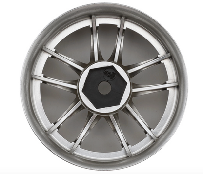 LAB Work Emotion CR3P 1/10 Drift Wheels (Matte Carbon/Bronze) (2) (8mm Offset) w/12mm Hex