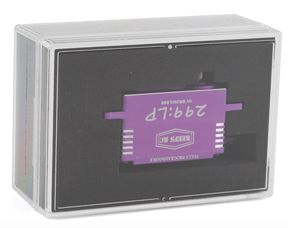 Reefs RC 299LP High Torque/Speed Brushless Low Profile Servo (High Voltage) (Purple)