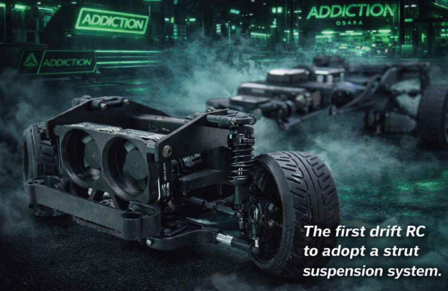 PREORDER: RX-01 FR 1-10 RWD Drift Chassis Kit (240mm~280mm WB) [Addiction RC] RX01