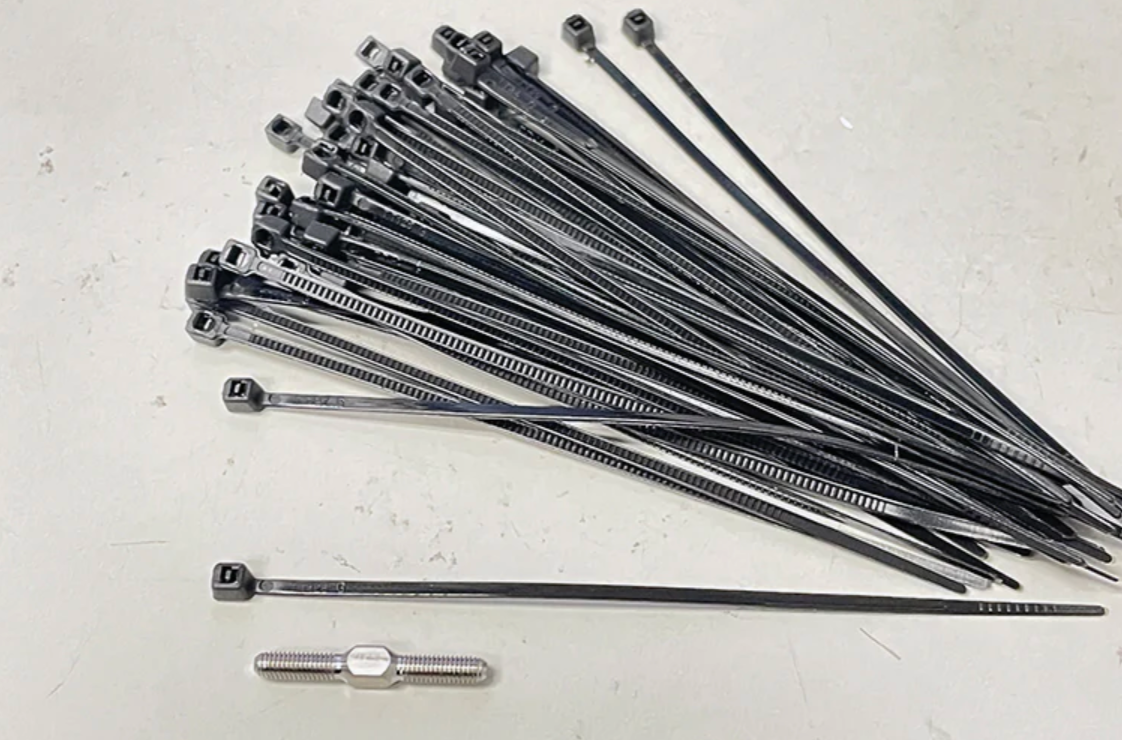 Scale Reflex Mini Micro Zip Ties Ultra thin Zipties 50pk