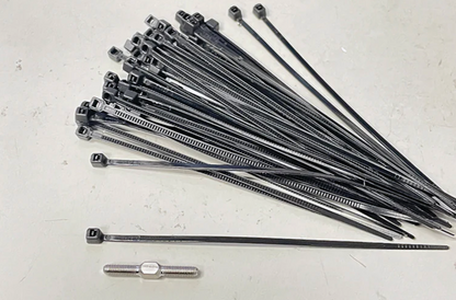 Scale Reflex Mini Micro Zip Ties Ultra thin Zipties 50pk